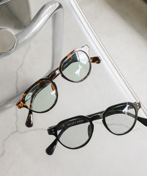 select MOCA（セレクトモカ）の「ボストンUVカットサングラス（サングラス・レディース・ブラウン/ブラック・FREE）」の4枚目の写真