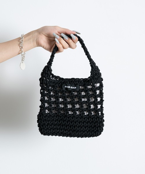 GAB GAB（ガブガブ）の「メッシュミニバッグ（ハンドバッグ・レディース・ピンク/ブラック/ブルー・FREE）」の14枚目の写真