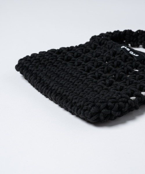 GAB GAB（ガブガブ）の「メッシュミニバッグ（ハンドバッグ・レディース・ピンク/ブラック/ブルー・FREE）」の5枚目の写真