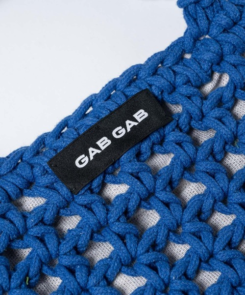 GAB GAB（ガブガブ）の「メッシュミニバッグ（ハンドバッグ・レディース・ピンク/ブラック/ブルー・FREE）」の12枚目の写真