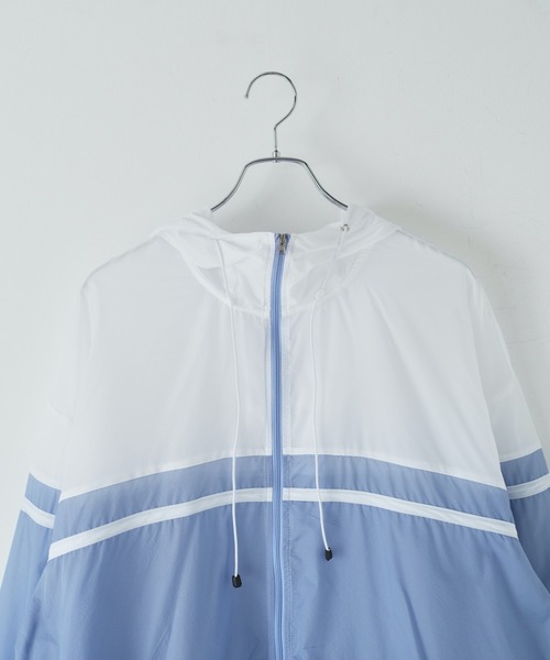 WEGO(ウィゴー)の「WEGO/【一部店限定】シアーウィンドブレーカー(ナイロンジャケット・レディース・グレー・FREE)」の15枚目の写真