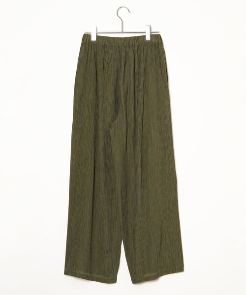 LBC（エルビーシー）の「エアプリーツイージーパンツ（その他パンツ・レディース・ベージュ/ブラック/グリーン系その他・M/L）」の12枚目の写真