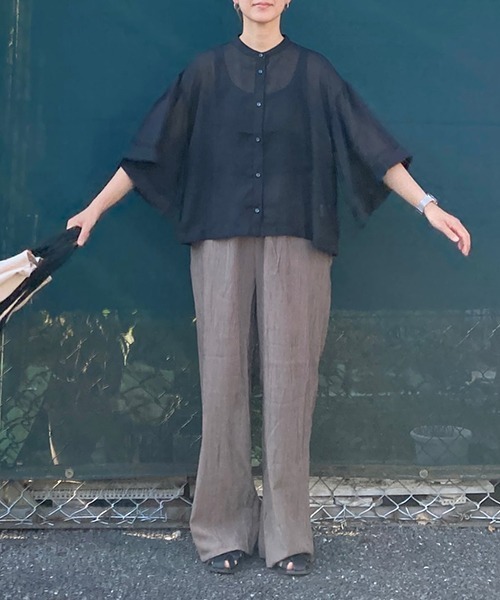 LBC（エルビーシー）の「エアプリーツイージーパンツ（その他パンツ・レディース・ベージュ/ブラック/グリーン系その他・M/L）」の22枚目の写真