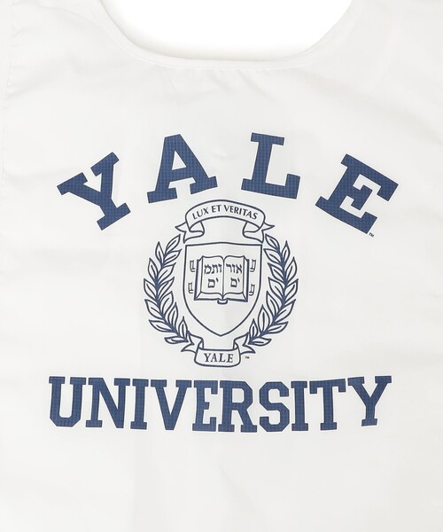 SHIPS(シップス)の「カレッジ エコ バッグ ◇(エコバッグ/サブバッグ・レディース・ライトホワイト/ホワイト・ONE SIZE)」の4枚目の写真