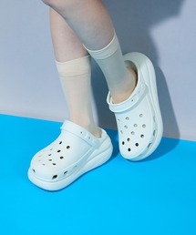 セール】【別注】＜crocs＞クラシック プラットフォーム グリッター