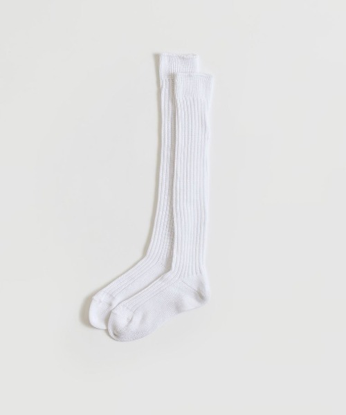 THE SHINZONE（ザ　シンゾーン）の「SCHOOL SOCKS（ソックス/靴下・レディース・ホワイト・FREE）」の2枚目の写真