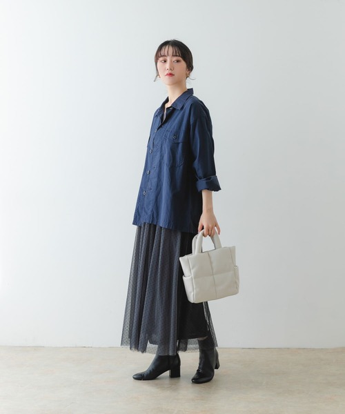 RODE SKO（ロデスコ）の「プチキルティングトートバッグ（トートバッグ・レディース・ブラック/アイボリー/イエロー系その他・ONE）」の14枚目の写真