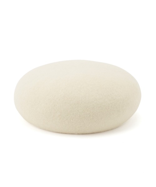 VIS(ビス)の「ベーシックウールベレー帽(ハンチング/ベレー帽・レディース・ブラック/キナリ・FREE)」の12枚目の写真