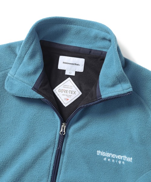 thisisneverthat（ディスイズネバーザット）の「GORE-TEX INFINIUM Fleece Jacket（ブルゾン・メンズ・ブルー・S/M/L）」の3枚目の写真