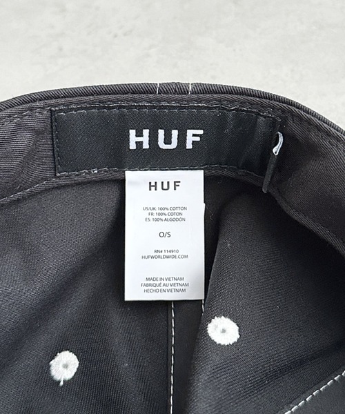 HUF（ハフ）の「HUF(ハフ)/トリプルトライアングルロゴ刺繍 スナップバック キャップ/HUF SET TT SNAPBACK（キャップ・メンズ・オリーブ/ネイビー/ライトブラウン/ブラック・FREE）」の13枚目の写真