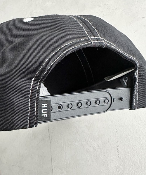 HUF（ハフ）の「HUF(ハフ)/トリプルトライアングルロゴ刺繍 スナップバック キャップ/HUF SET TT SNAPBACK（キャップ・メンズ・オリーブ/ネイビー/ライトブラウン/ブラック・FREE）」の16枚目の写真