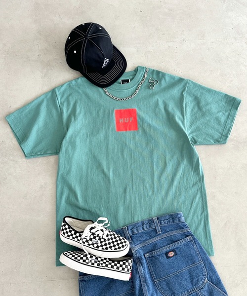 HUF（ハフ）の「HUF(ハフ)/トリプルトライアングルロゴ刺繍 スナップバック キャップ/HUF SET TT SNAPBACK（キャップ・メンズ・オリーブ/ネイビー/ライトブラウン/ブラック・FREE）」の7枚目の写真