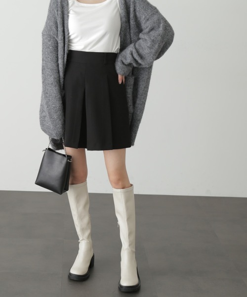 FREE'S MART（フリーズマート）の「◆タックキュロットパンツ（その他パンツ・レディース・ブラック/ベージュ系その他/ベージュ/モカ・SMALL/MEDIUM）」の13枚目の写真