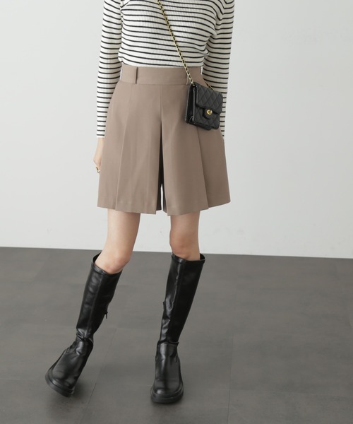 FREE'S MART（フリーズマート）の「◆タックキュロットパンツ（その他パンツ・レディース・ブラック/ベージュ系その他/ベージュ/モカ・SMALL/MEDIUM）」の18枚目の写真