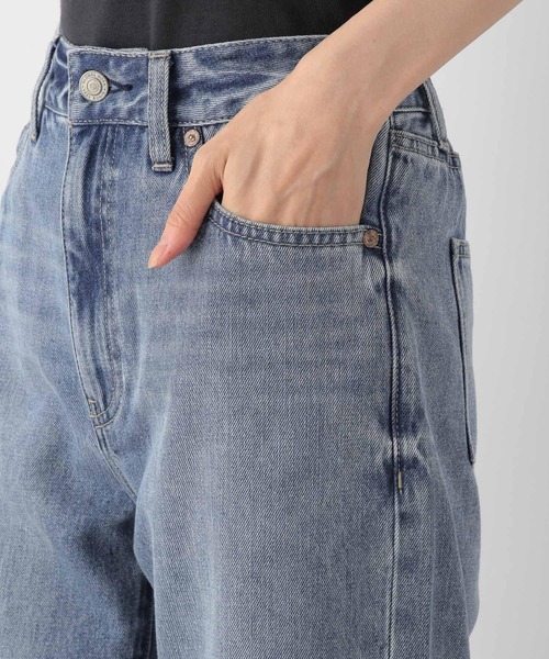 GLOBAL WORK(グローバルワーク)の「GOODデニムストレートパンツ/909510(デニムパンツ・レディース・ライトブルー/ネイビー/ブルー/ブルー系その他5/ブラック/ブルー系その他6/スカイブルー・SMALL/MEDIUM/LARGE/X-SMALL)」の16枚目の写真