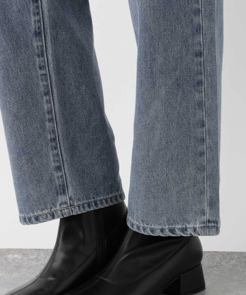 GLOBAL WORK(グローバルワーク)の「GOODデニムストレートパンツ/909510(デニムパンツ・レディース・ライトブルー/ネイビー/ブルー/ブルー系その他5/ブラック/ブルー系その他6/スカイブルー・SMALL/MEDIUM/LARGE/X-SMALL)」の19枚目の写真