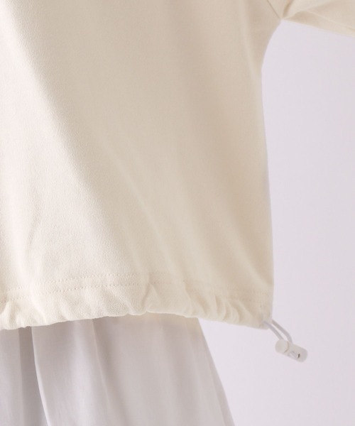 repipi armario(レピピ アルマリオ)の「サイドラインショートスウェット(スウェット・キッズ・グレー/チャコールグレー/アイボリー/ホワイト・SMALL/MEDIUM/LARGE)」の14枚目の写真