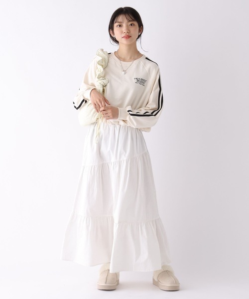 repipi armario(レピピ アルマリオ)の「サイドラインショートスウェット(スウェット・キッズ・グレー/チャコールグレー/アイボリー/ホワイト・SMALL/MEDIUM/LARGE)」の22枚目の写真