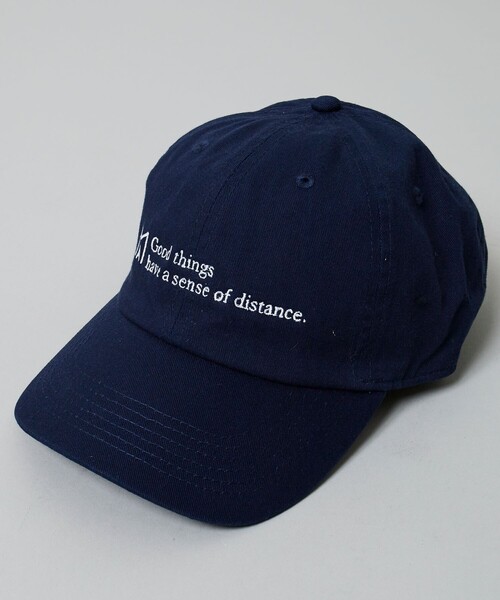 Firsthand（ファーストハンド）の「MA Firsthand/マ ファーストハンド MA LOGO CAP / ロゴキャップ（キャップ・メンズ・ベージュ/ネイビー/ブラック・FREE）」の3枚目の写真