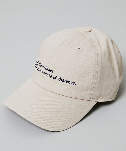 Firsthand（ファーストハンド）の「MA Firsthand/マ ファーストハンド MA LOGO CAP / ロゴキャップ（キャップ・メンズ・ベージュ/ネイビー/ブラック・FREE）」の4枚目の写真