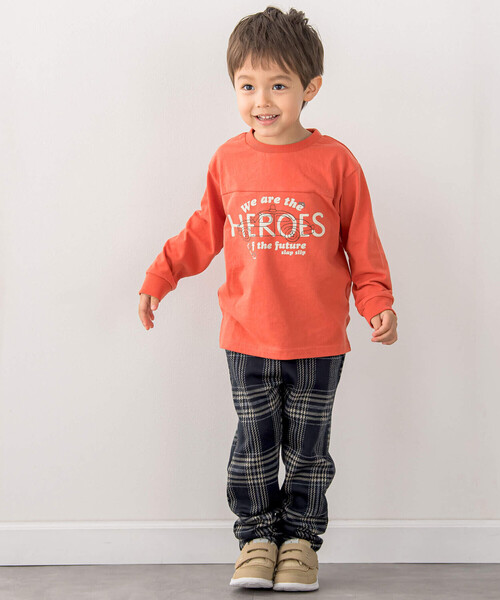 SLAP SLIP(スラップスリップ)の「【お揃い】チェック柄ジャガードパンツ(80~120cm)(その他パンツ・キッズ・ブラック系その他/ブルー系その他2/ベージュ系その他・120cm/80cm/100cm/90cm/110cm)」の6枚目の写真