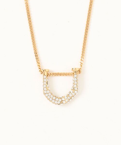 CHARLES & KEITH（チャールズ & キース）の「Gabine ガビーヌ スワロフスキークリスタルネックレス（ネックレス・レディース・シルバー/ゴールド系その他/ゴールド・FREE）」の19枚目の写真