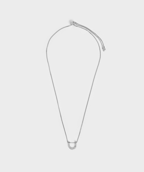 CHARLES & KEITH（チャールズ & キース）の「Gabine ガビーヌ スワロフスキークリスタルネックレス（ネックレス・レディース・シルバー/ゴールド系その他/ゴールド・FREE）」の4枚目の写真