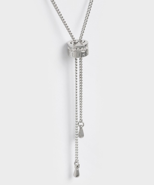 CHARLES & KEITH（チャールズ & キース）の「Gabine ガビーヌ スワロフスキークリスタルネックレス（ネックレス・レディース・シルバー/ゴールド系その他/ゴールド・FREE）」の5枚目の写真