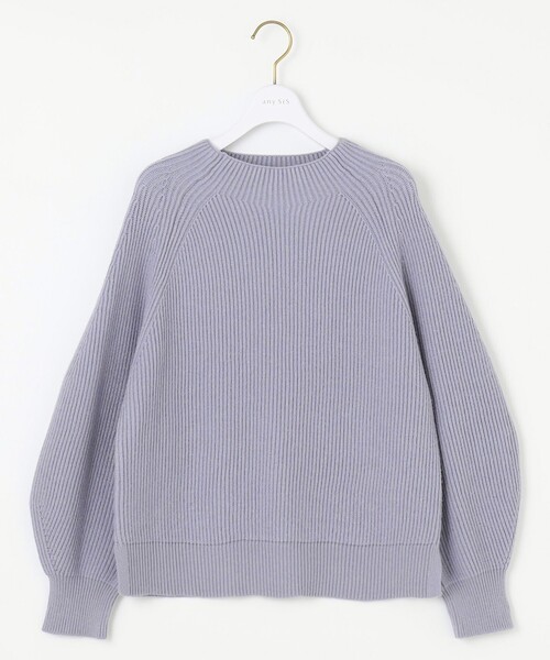 ANY SIS(エニィスィス)の「【大人百花掲載 ヨンアさん着用】冬のシャルマン ラグランスリーブ ニット(ニット/セーター・レディース・ブラック系/ライラック系/ダルブルー系/ライトグリーン系/ピンク系/アイボリー系・0)」の20枚目の写真