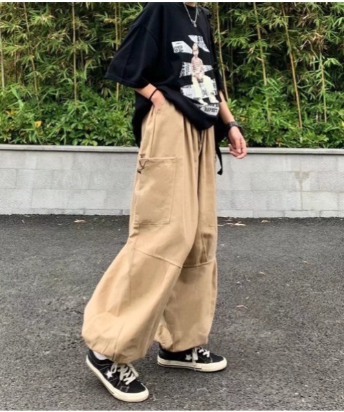 バルーンシルエットカーゴパンツ REBALANCE（リバランス）の「バルーンシルエットカーゴパンツ（カーゴ