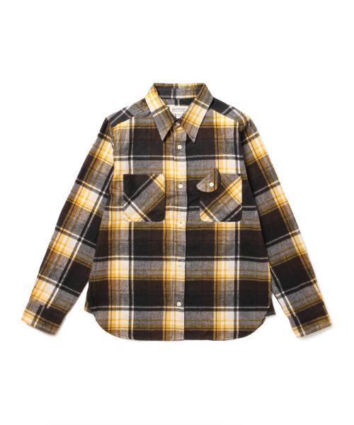 BEAMS BOY（ビームスボーイ）の「BEAMS BOY / ネル チェックシャツ 15FW（シャツ/ブラウス・レディース・オフホワイト/ブラウン/ネイビー・ONE SIZE）」の19枚目の写真