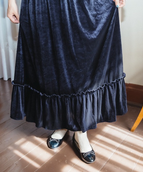 kutir（クティール）の「【クティールとレトロ】ゴブランベロアキャミワンピース（ワンピース・レディース・ブラウン/レッド/ネイビー・MEDIUM/LARGE/SMALL）」の13枚目の写真