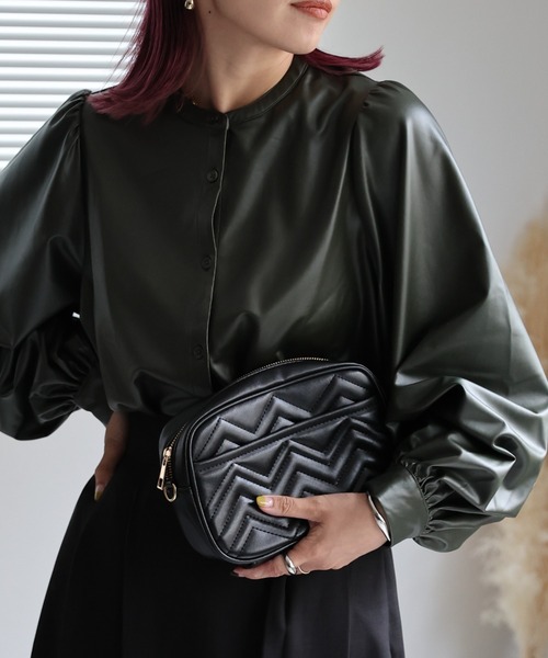 特別価格　新品heve ヘイブ　ボリュームスリーブの2wayジャケットブラウス 特別価格 新品heve ヘイブ ボリュームスリーブの2wayジャケット