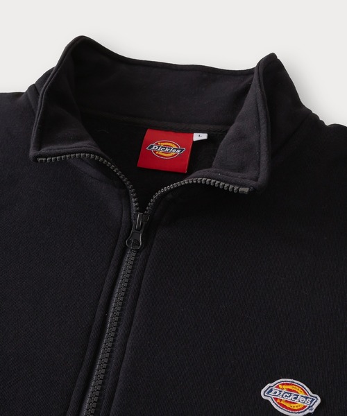 Dickies(ディッキーズ)の「【DICKIES/ディッキーズ】ワンポイント刺繍&ミニワッペンリブラインハーフジップスウェット/プルオーバー/ビッグシルエット/裏起毛(スウェット・メンズ・ホワイト/チャコールグレー/アッシュグレー/ブラック/ネイビー/アイボリー/ダークネイビー・M/L/XL)」の13枚目の写真