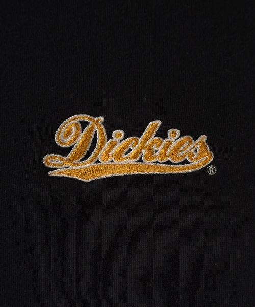 Dickies(ディッキーズ)の「【DICKIES/ディッキーズ】ワンポイント刺繍&ミニワッペンリブラインハーフジップスウェット/プルオーバー/ビッグシルエット/裏起毛(スウェット・メンズ・ホワイト/チャコールグレー/アッシュグレー/ブラック/ネイビー/アイボリー/ダークネイビー・M/L/XL)」の11枚目の写真