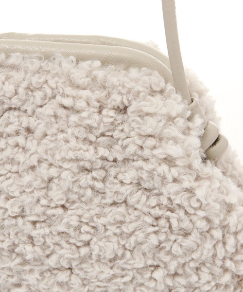 studio CLIP（スタディオクリップ）の「口枠ボアショルダー（トートバッグ・レディース・アイボリー/ブラウン/ブラック・FREE）」の11枚目の写真