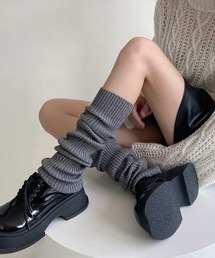 Nia | Nia(ニア)/シンプル　ウールライクレッグウォーマー(レッグウォーマー)