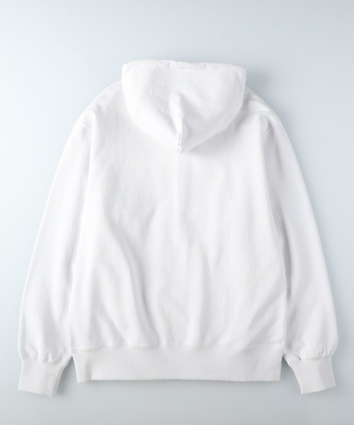 Lee(リー)の「【Lee別注】デニムポケットパーカー(パーカー・メンズ・ホワイト・M/L/XL)」の3枚目の写真