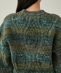 ★MURRALニットトップス★ MURRAL/ミューラル】Emerge flower knit top/フラワーレース