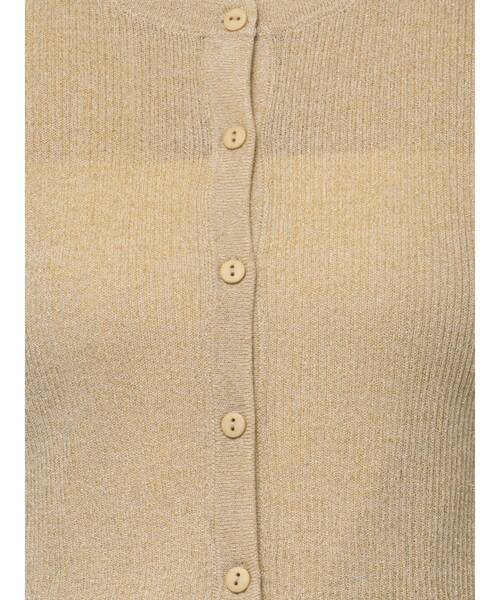 LAGUNAMOON（ラグナムーン）の「ラメショートニットカーディガン（カーディガン/ボレロ・レディース・ゴールド/シルバー/ブルー・FREE）」の18枚目の写真