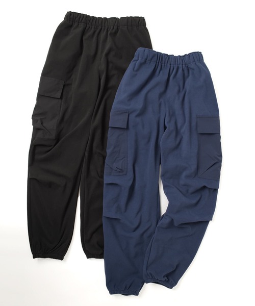 GLAZOS（グラソス）の「【あったか】マイクロフリース・カーゴパンツ（その他パンツ・キッズ・ネイビー/ブラック・150cm/160cm/140cm/170cm）」の10枚目の写真