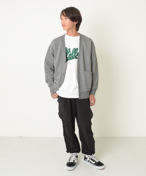 GLAZOS（グラソス）の「【あったか】マイクロフリース・カーゴパンツ（その他パンツ・キッズ・ネイビー/ブラック・150cm/160cm/140cm/170cm）」の12枚目の写真