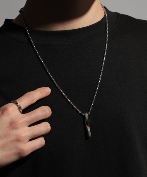 セール】【SETUP7】ドッグタグ/クロスモチーフネックレス KNF037