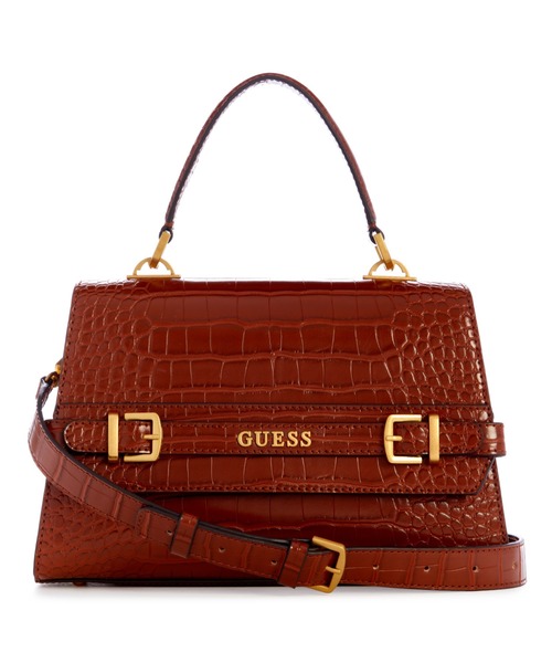 Guess（ゲス）の「SESTRI Top Handle Flap ハンドバッグ レディース（ハンドバッグ・レディース・ストーン/エメラルド/ブラック/ブラウン/レッド・ONE SIZE）」の15枚目の写真