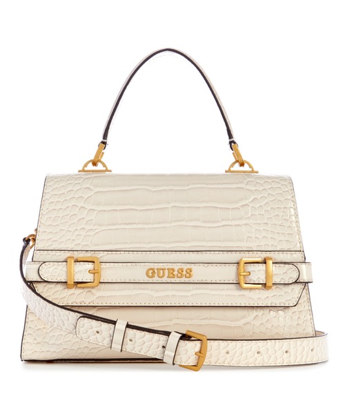 Guess（ゲス）の「SESTRI Top Handle Flap ハンドバッグ レディース（ハンドバッグ・レディース・ストーン/エメラルド/ブラック/ブラウン/レッド・ONE SIZE）」の16枚目の写真