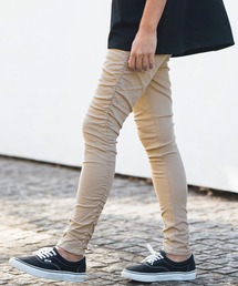mp11832- Stretch Twill Shirring Design Pants シャーリングパンツ