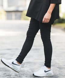 mp11832- Stretch Twill Shirring Design Pants シャーリングパンツ