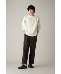 MHL. RAISED COTTON DRILL ワイドパンツ RAISED COTTON DRILL - SELECT EYE COMPANY：セレクトアイ
