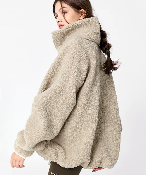 XEXYMIX（ゼクシィミックス）の「【XEXYMIX】ハイネックボアコート