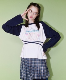 Candy Stripper（キャンディストリッパー）の「ADORE YOU RAGLAN トップス（Tシャツ/カットソー・メンズ）」